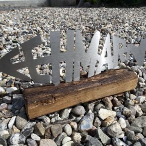 Deko-Fisch, Edelstahl